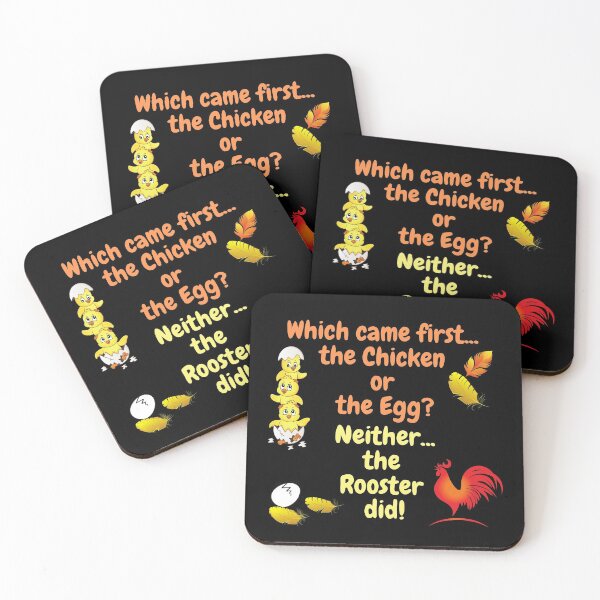 Item preview, Which Came First The Chicken or the Egg? designed and sold by GreenEnvytt.
