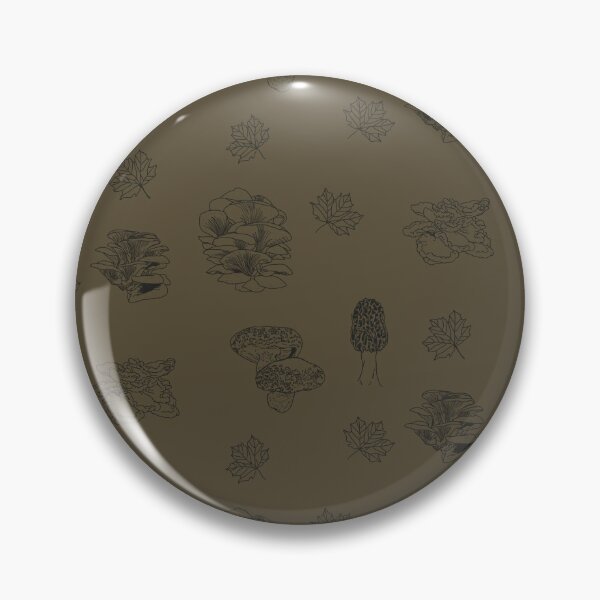 Item preview, Woodland Mushrooms Brown 2 designed and sold by Ashley Gagnon.