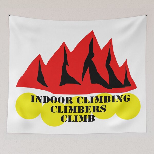 Item preview, indoor climbing red 1 designed and sold by kuikai123.