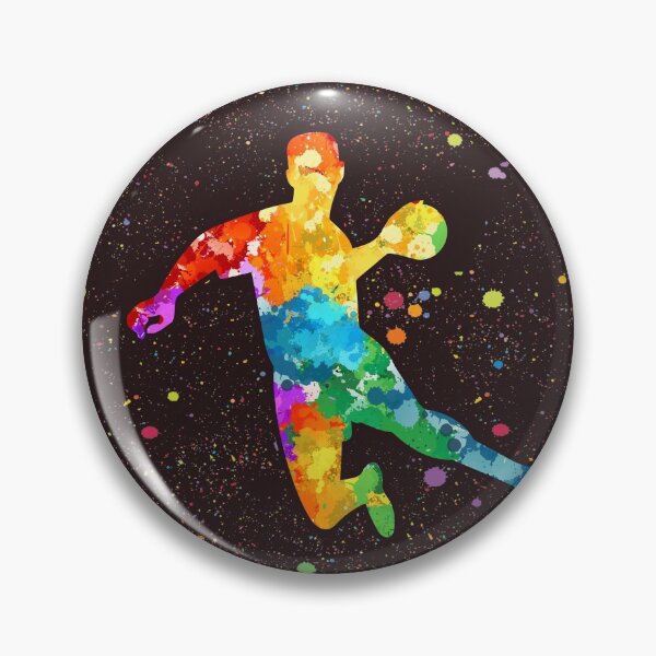 Item preview, Handball Art Watercolor designed and sold by DesignForYou79.