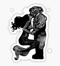 Pegatina Mi amor bajo el agua