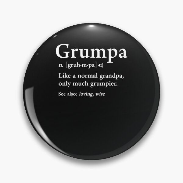 Artikelvorschau, Grumpa Definition Lustiges Vatertagsgeschenk Bester Opa Cool Classic entworfen und verkauft von LESLEYJARMULOW.