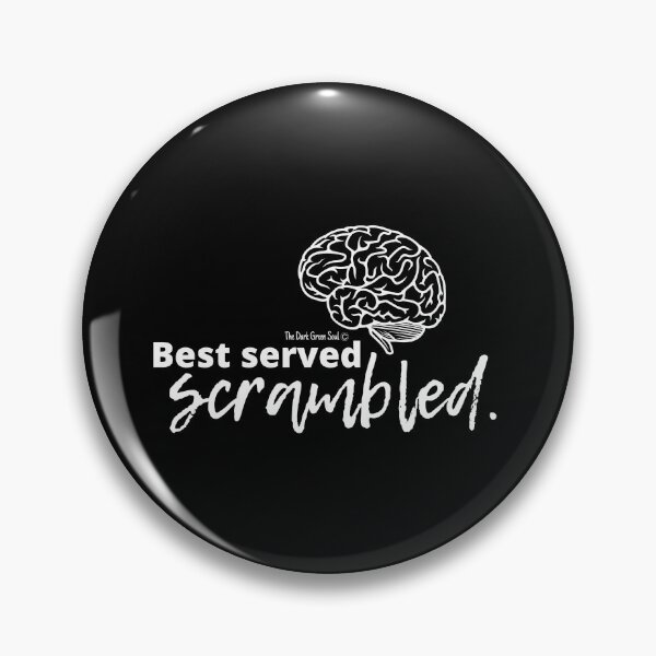 Item preview, Best Served Scrambled - White designed and sold by DarkGreenSoul.