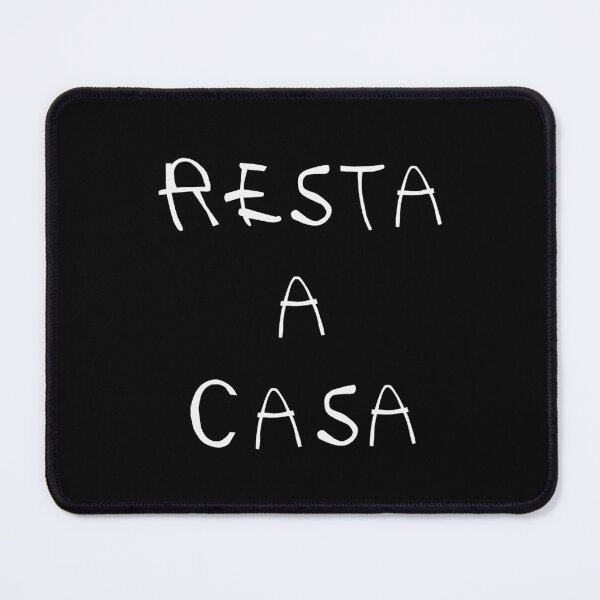 Item preview, Resta a casa 05, Stay home white on black designed and sold by Gotoo.
