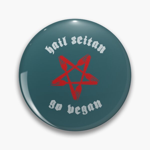 Item preview, HAIL SEITAN GO VEGAN designed and sold by InArtCraft.