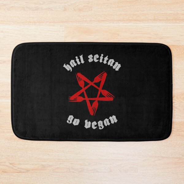 Item preview, HAIL SEITAN GO VEGAN designed and sold by InArtCraft.