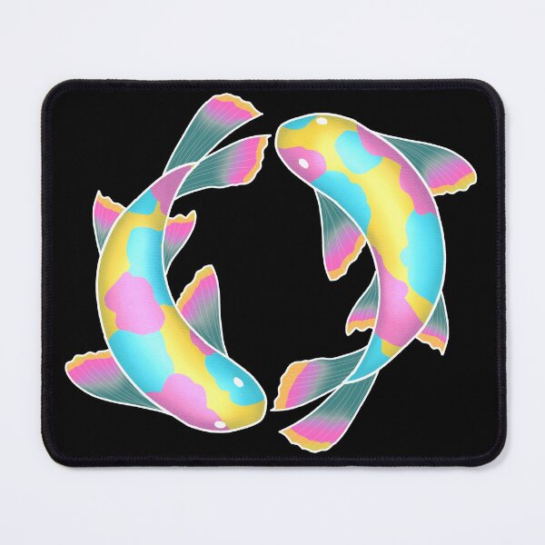 Item preview, Pansexual koi fish designed and sold by DoesArtAndStuff.