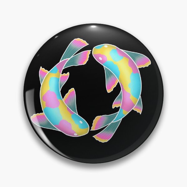 Item preview, Pansexual koi fish  designed and sold by DoesArtAndStuff.
