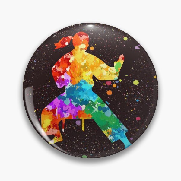 Item preview, Karate Art Watercolor designed and sold by DesignForYou79.