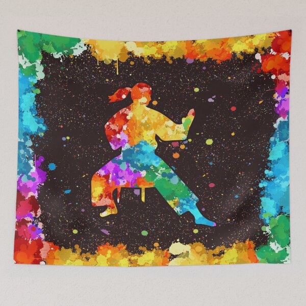 Item preview, Arte De Karate Acuarela designed and sold by DesignForYou79.