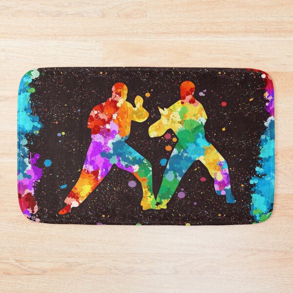 Item preview, Jiu Jitsu Art Watercolor designed and sold by DesignForYou79.