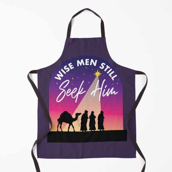 Item preview, Wise Men Seek Jesus Christmas Quote designed and sold by garmentoffaith.