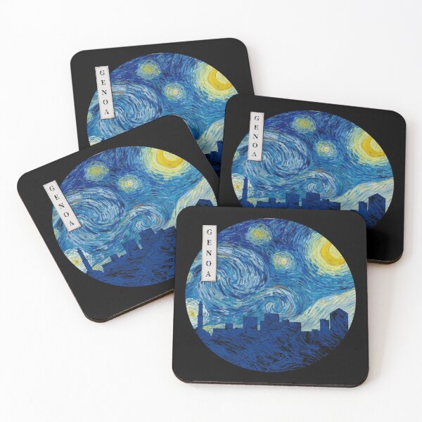 Item preview, Genoa Starry Night Van Gogh Circle designed and sold by DFerraz.
