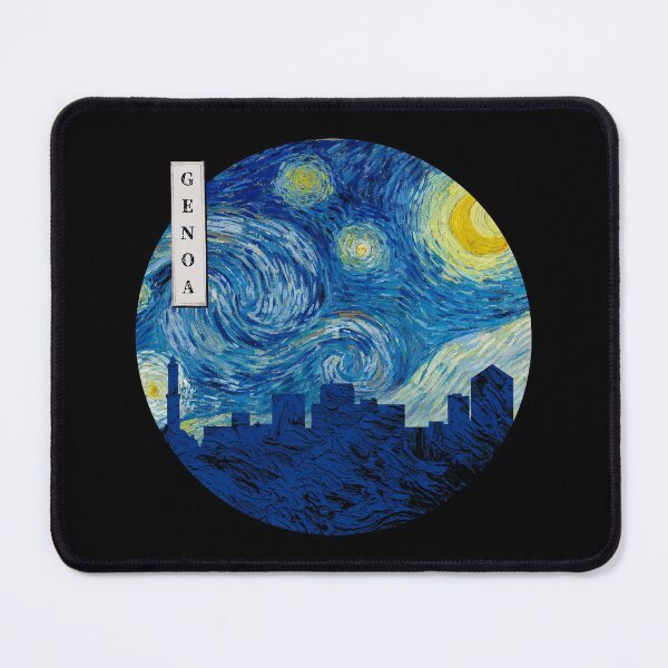 Item preview, Genoa Starry Night Van Gogh Circle designed and sold by DFerraz.