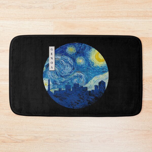 Item preview, Genoa Starry Night Van Gogh Circle designed and sold by DFerraz.