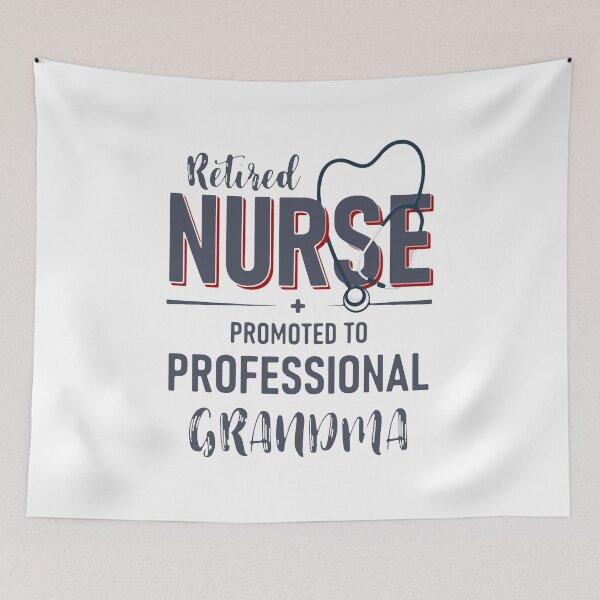 Item preview, Retired Nurse Promoted To Professional Grandma designed and sold by Ahmadeshop.