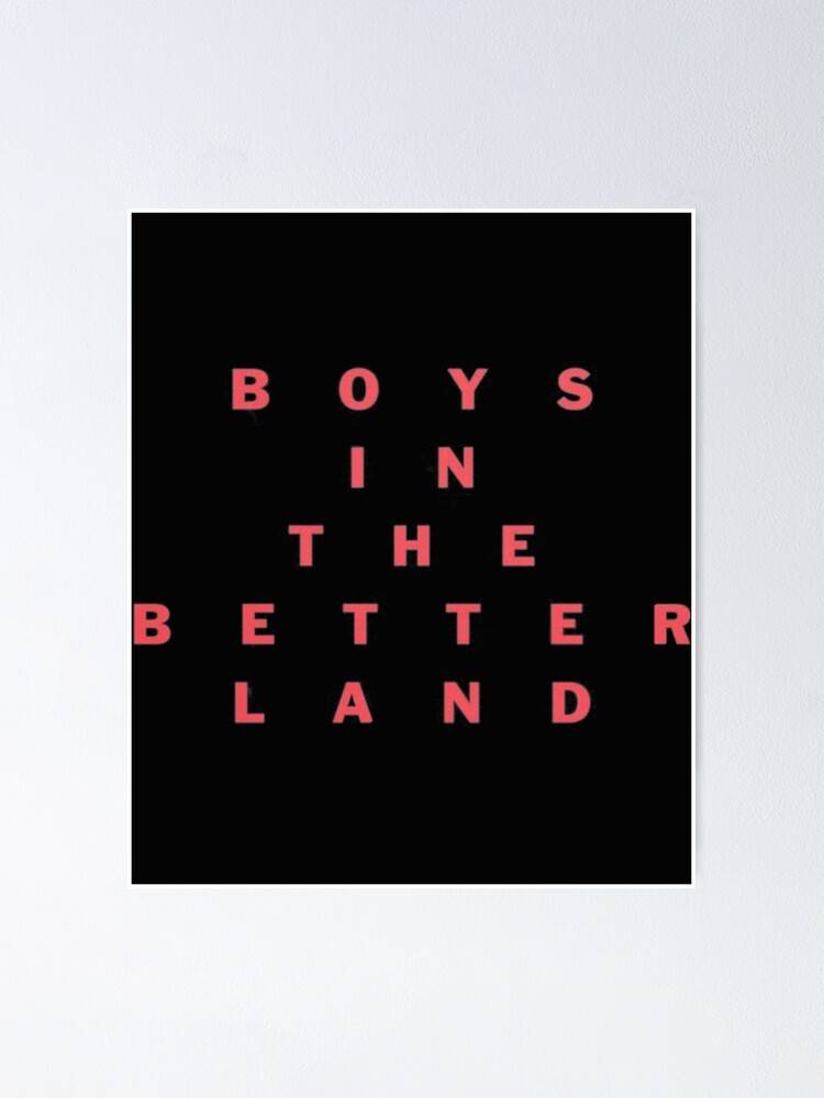 "Fontaines Dc Boys In The Better Land " Poster for Sale by