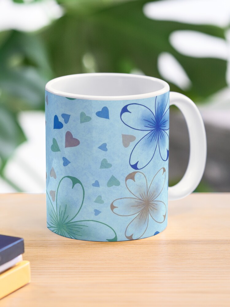 Gnome Mug - Bright Blue & Green - Tangle Artistry