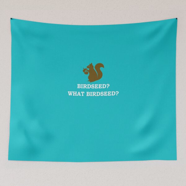 Item preview, Birdseed? What Birdseed? Cute Squirrel Spring designed and sold by AlwaysAwesome.