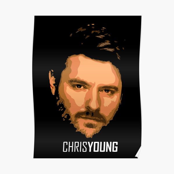 “Chris Young Vintage Art” Poster for Sale by SergioSanz | Redbubble