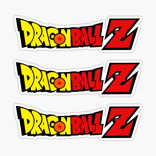 DBZ Sticker for Sale by LeWill  Dragones, Letras abecedario para  imprimir, Pegatinas