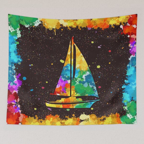 Item preview, Sailing Art Watercolor designed and sold by DesignForYou79.