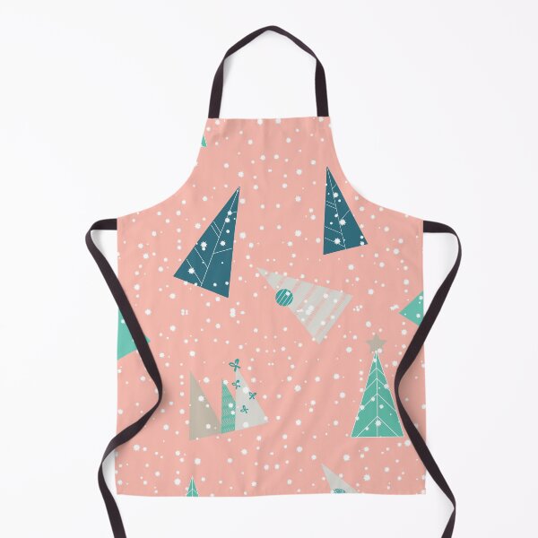 Item preview, Coral Christmas Trees Pattern designed and sold by Designs By YL.
