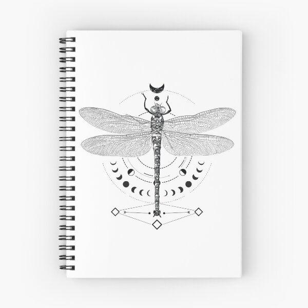 Item preview, Hand-Drawn Dragonfly Illustration designed and sold by artado.