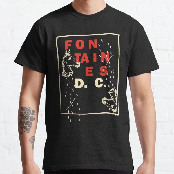 Onedos FONTAINES Show D-C- American DC Tour 2020   Classic T-Shirt