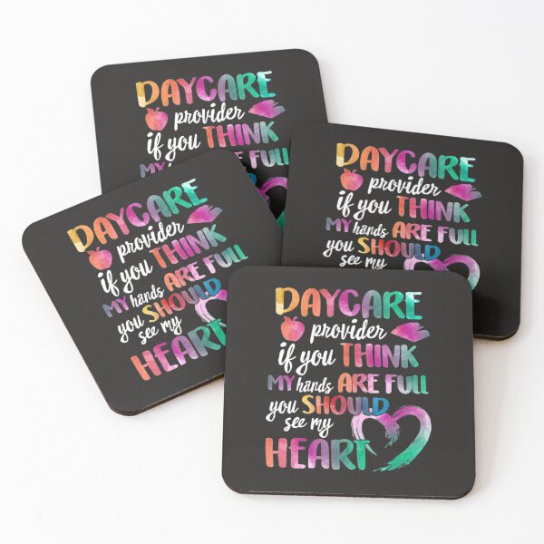 Item preview, Daycare provider see my heart designed and sold by Themngocbao.
