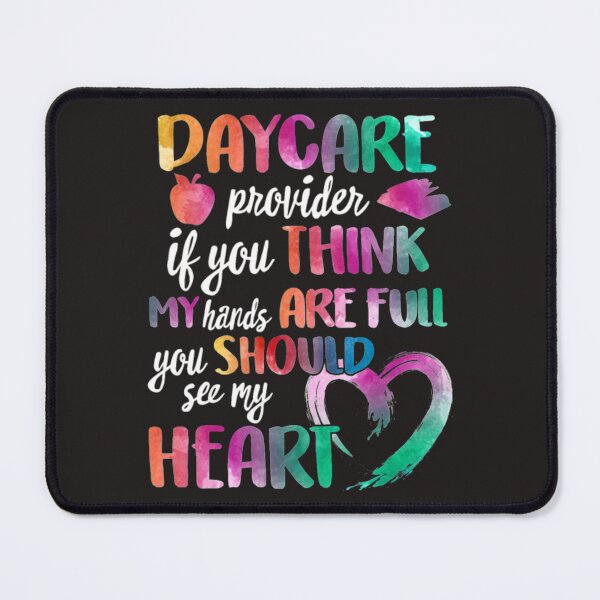 Item preview, Daycare provider see my heart designed and sold by Themngocbao.