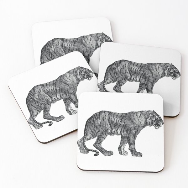 Item preview, Hand-Drawn Tiger Illustration designed and sold by artado.