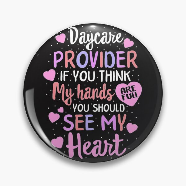 Item preview, Daycare provider see my heart funny designed and sold by Themngocbao.