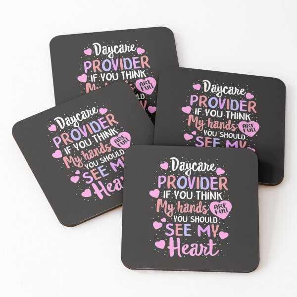 Item preview, Daycare provider see my heart funny designed and sold by Themngocbao.