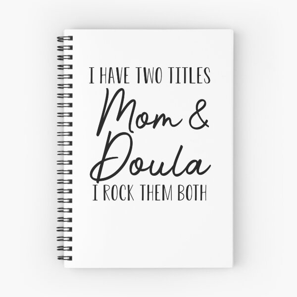 Item preview,  Doula Gift Mother's Day Gift I Have Two Titles Mom and Doula designed and sold by kmcollectible.