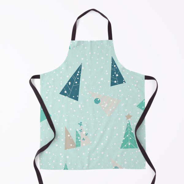 Item preview, Mint Green Christmas Trees Pattern designed and sold by Designs By YL.
