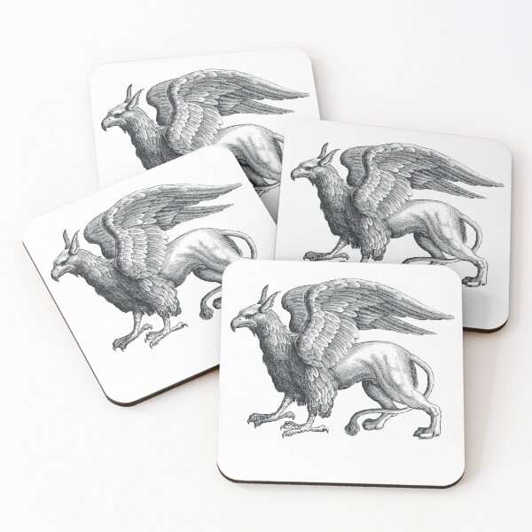 Item preview, Hand-Drawn Gryphin Illustration designed and sold by artado.