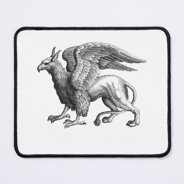 Item preview, Hand-Drawn Gryphin Illustration designed and sold by artado.