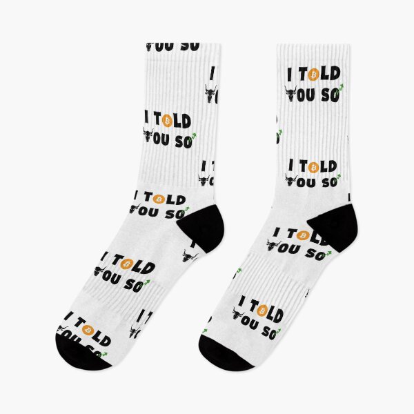 Item preview, Bitcoin spike i told you so quote , bull market, bullish spike, to the moon designed and sold by Th3 Merch.