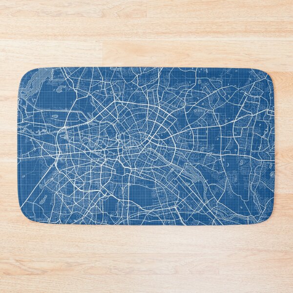 Item preview, Berlin City Map of Germany - Blueprint designed and sold by deMAP.