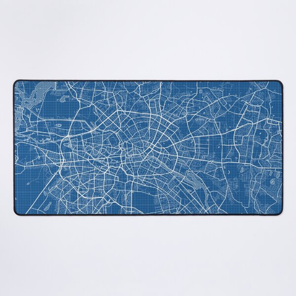 Item preview, Berlin City Map of Germany - Blueprint designed and sold by deMAP.