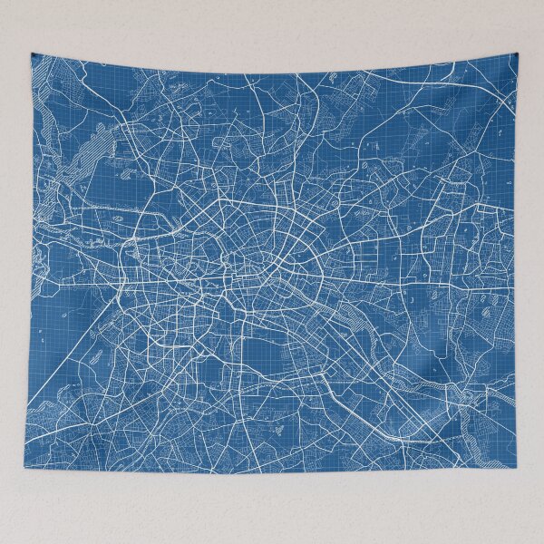 Item preview, Berlin City Map of Germany - Blueprint designed and sold by deMAP.