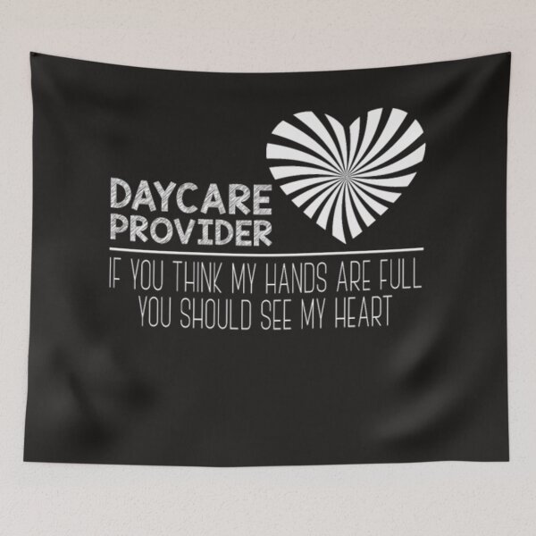 Item preview, Daycare provider my hands see heart designed and sold by Themngocbao.
