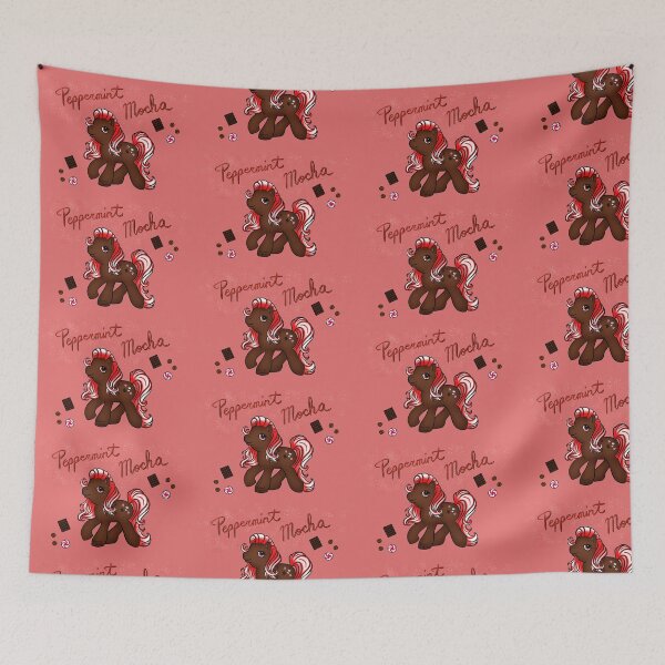 Item preview, Peppermint Mocha Pony designed and sold by Tcuilty.