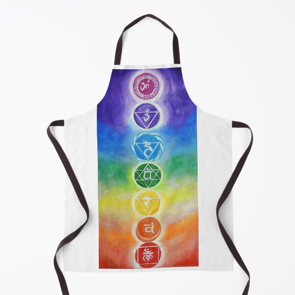 Item preview, rainbow chakra painting designed and sold by Stephanie Skeem.