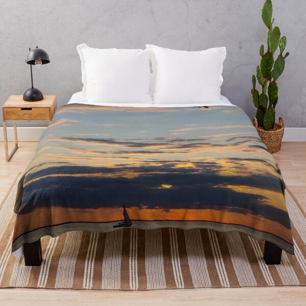 Item preview, Sunset at Lake Hefner designed and sold by awitsart.