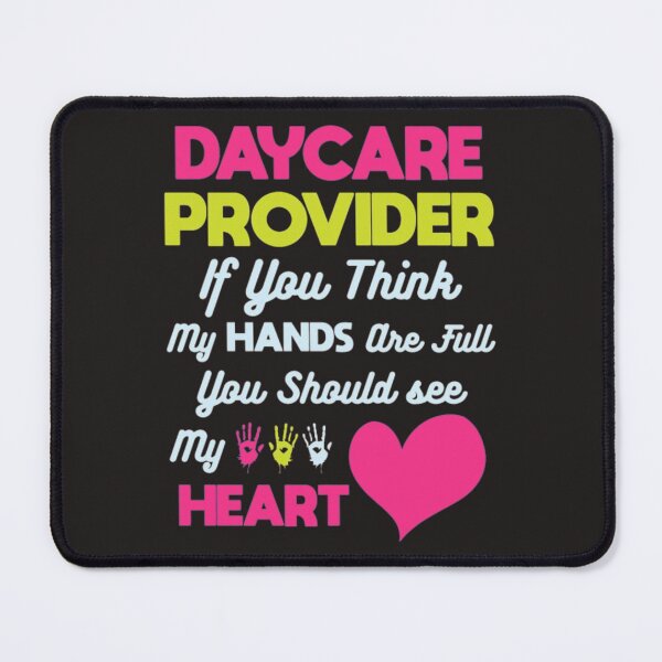 Item preview, Daycare provider hands see my heart designed and sold by Themngocbao.