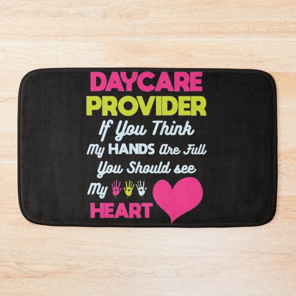 Item preview, Daycare provider hands see my heart designed and sold by Themngocbao.