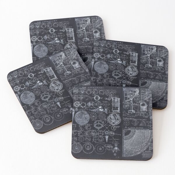 Item preview, Astronomy Blueprint Diagrams for mapping the night sky 1728 designed and sold by Glimmersmith.