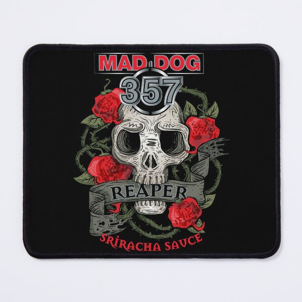 Item preview, Mad Dog 357 Hot Sauce Reaper Sriracha Sauce designed and sold by Abomayday.